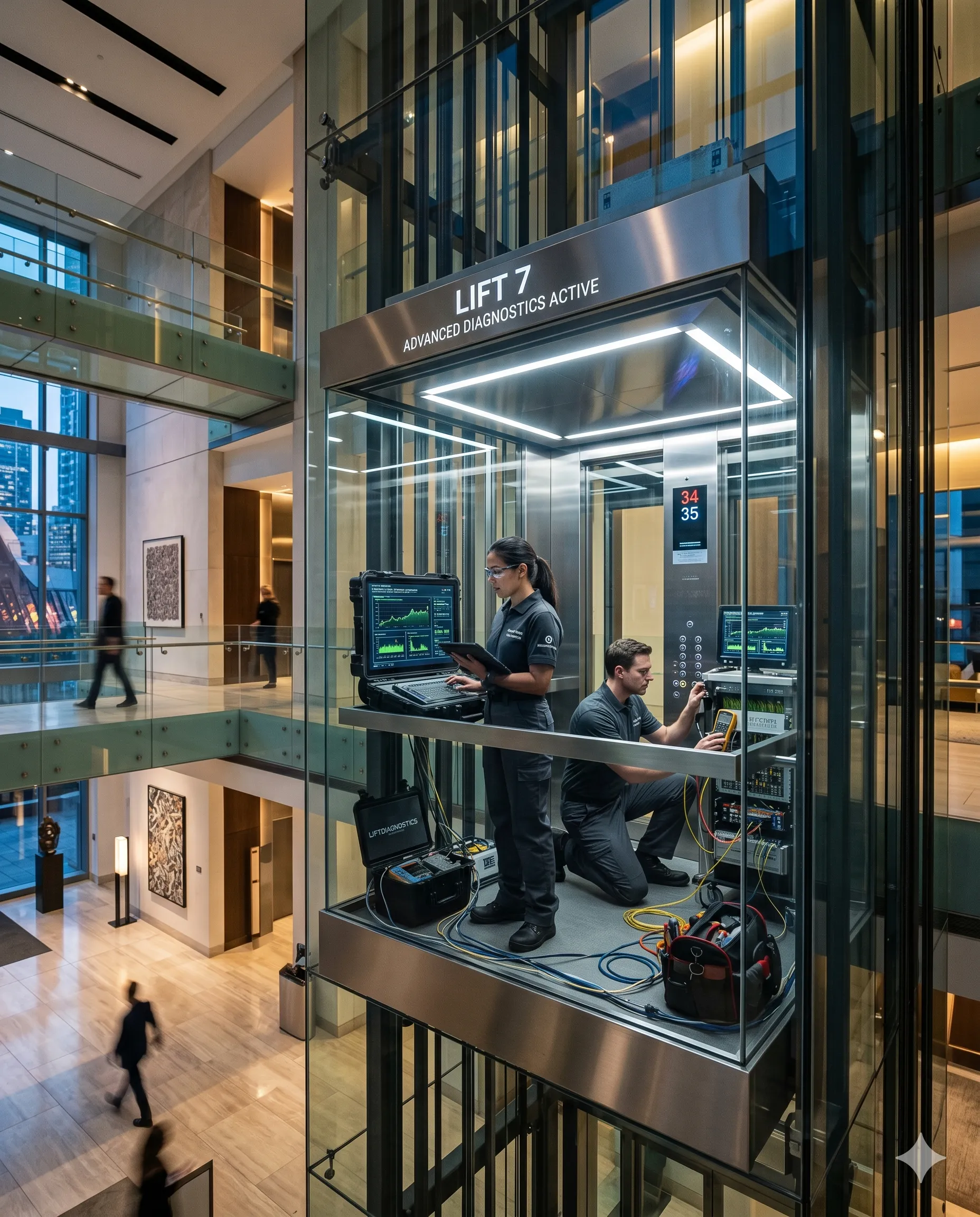 Predictive lift maintenance Hyderabad